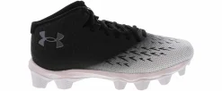 Athletics & Sneakers|UNDER ARMOUR Spotlight RM Youth Boys' (11-6) Wide-Width Football Cleat Black