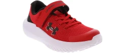 Athletics & Sneakers|UNDER ARMOUR Surge 4 AC Youth Boys’ (11-3) Running Shoe Red