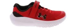 Athletics & Sneakers|UNDER ARMOUR Surge 4 AC Youth Boys’ (11-3) Running Shoe Red