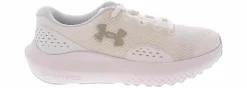 Running Shoes|Athleisure & Casual|UNDER ARMOUR Surge 4 Women’s Wide-Width Athletic Shoe White