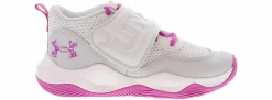 Athletic & Sneakers|UNDER ARMOUR Zone BB2 Junior Girls' (4-7) Mid Top Basketball Sneaker Grey