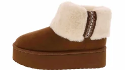 Short Boots & Booties|UNIONBAY Selena Women’s Platform Fashion Bootie Brown