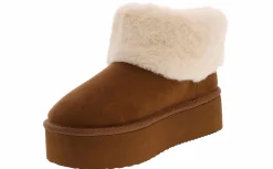 Short Boots & Booties|UNIONBAY Selena Women’s Platform Fashion Bootie Brown