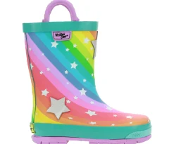 Boots|Outdoor Shoes|WESTERN CHIEF Superstar Toddler Girls' (5-10) Rain Boot Multicolor