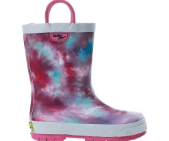 Boots|Outdoor Shoes|WESTERN CHIEF Tie Dye Toddler Girls' (5-10) Rain Boot Multicolor