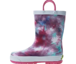 Boots|Outdoor Shoes|WESTERN CHIEF Tie Dye Toddler Girls' (5-10) Rain Boot Multicolor
