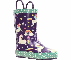 Boots|Outdoor Shoes|WESTERN CHIEF Unicorn Dreams Toddler Girls' (8-10) Rain Boot Purple