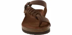 Comfort Sandals|Flip Flops|WHITE MOUNTAIN Happier Women's Footbed Sandal Brown