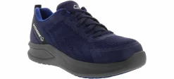 Safety Toe Athletics|Slip Resistant|WOLVERINE Bolt Men’s Composite Toe Work Shoe Blue