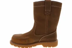 Safety Toe Boots|Slip Resistant|WOLVERINE Boots 11 Inch Floorhand Men’s Wide-Width Steel Toe Work Boot Brown