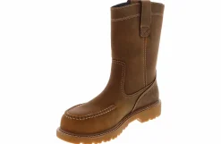 Safety Toe Boots|Slip Resistant|WOLVERINE Boots 11 Inch Floorhand Men’s Wide-Width Steel Toe Work Boot Brown