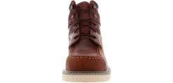 Safety Toe Boots|Slip Resistant|WOLVERINE Floorhand LX Wedge Men’s Steel Toe Work Boot Brown