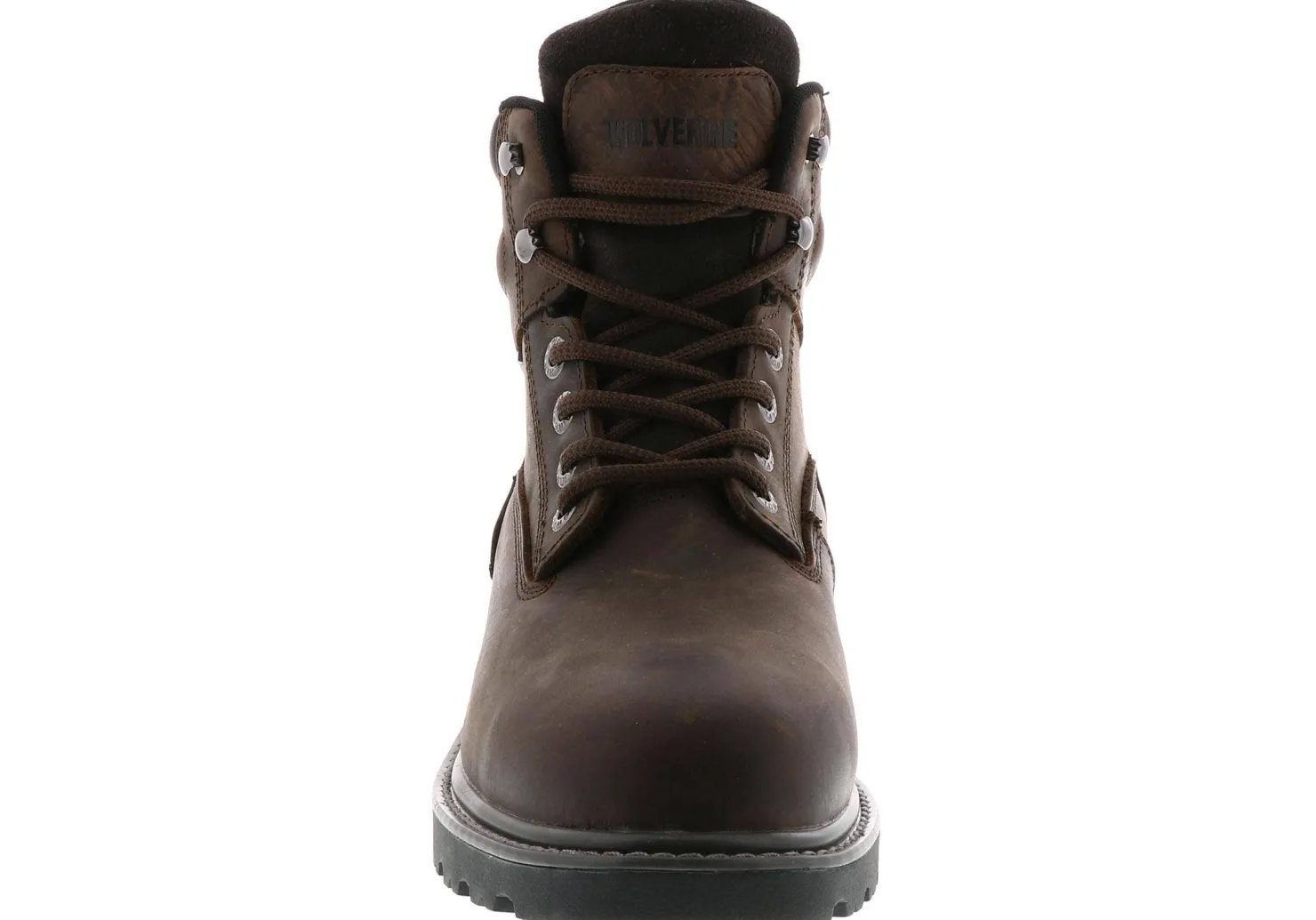 Safety Toe Boots|Slip Resistant|WOLVERINE Floorhand Men's Extra Wide-Width Steel Toe Work Boot Brown