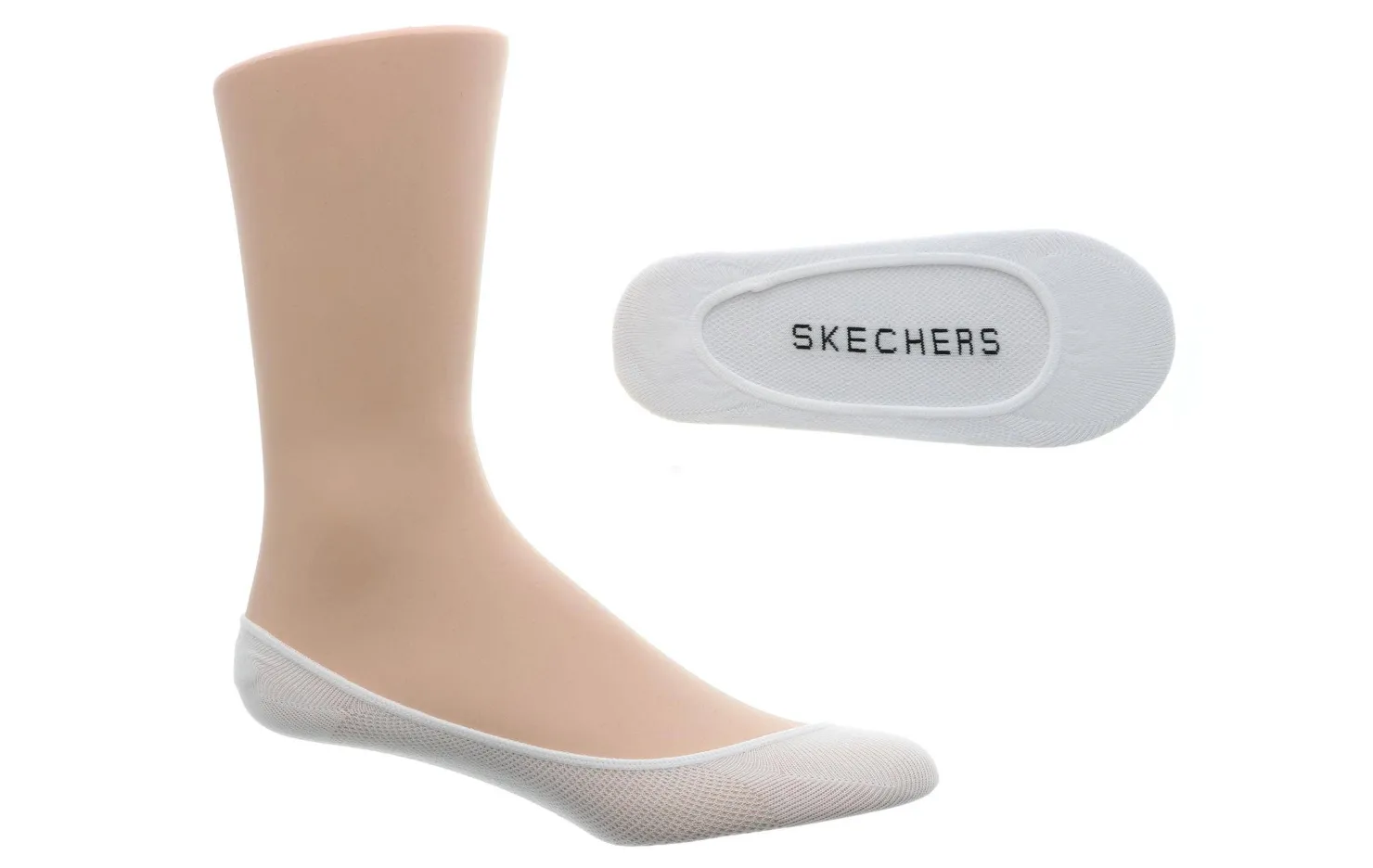 Socks|SKECHERS Women's Liners - White