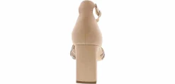 Heeled Sandals|Special Occasion|XOXO Flavia Women’s Fashion Heel Beige